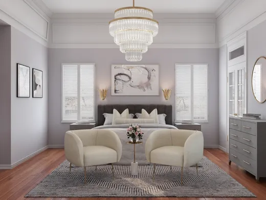 Bedroom designed by Lindsay
