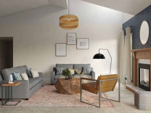 Living Room · Bohemian designed by Caitlin