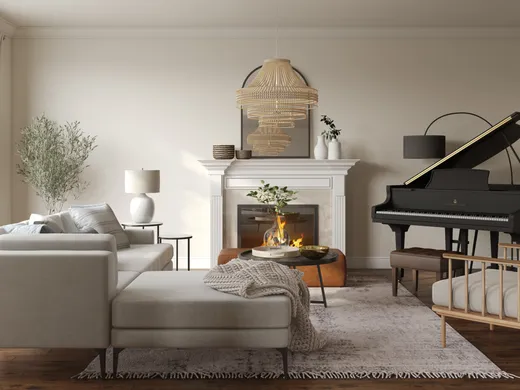 Living Room · Modern designed by Amanda