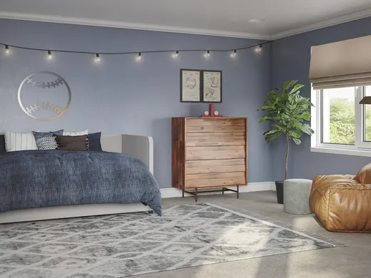 Bedroom designed by Lindsay