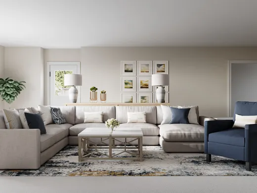Living Room · Coastal designed by Erin