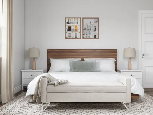 Bedroom · Contemporary designed by Courtney