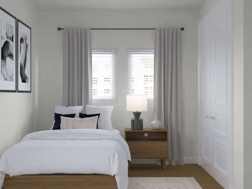 Bedroom · Contemporary designed by Carla