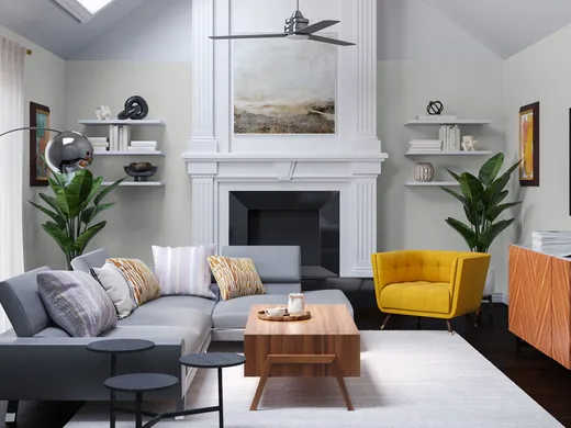 Living Room · Modern designed by Stephanie