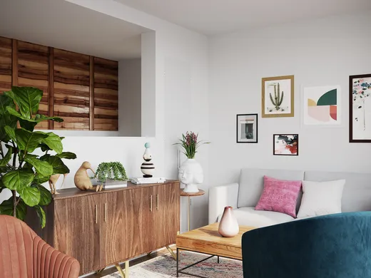 Living Room · Bohemian designed by Maria