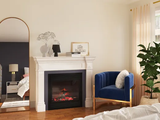 Bedroom · Glam designed by Courtney
