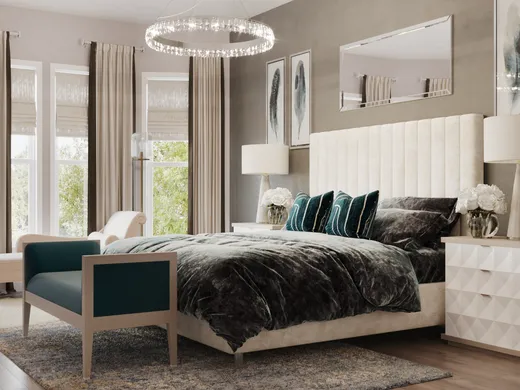 Bedroom · Contemporary designed by Angelica