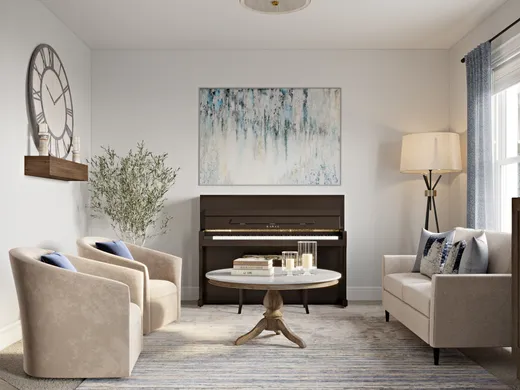 Living Room · Farmhouse designed by Tatiana