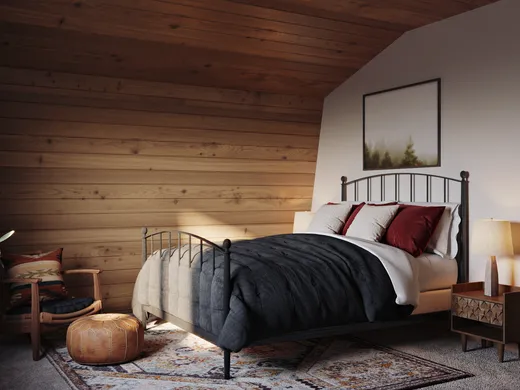 Bedroom designed by Rebecca