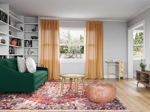 Living Room · Bohemian designed by Claire