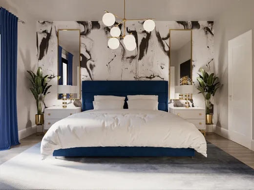 Bedroom · Eclectic designed by Julio