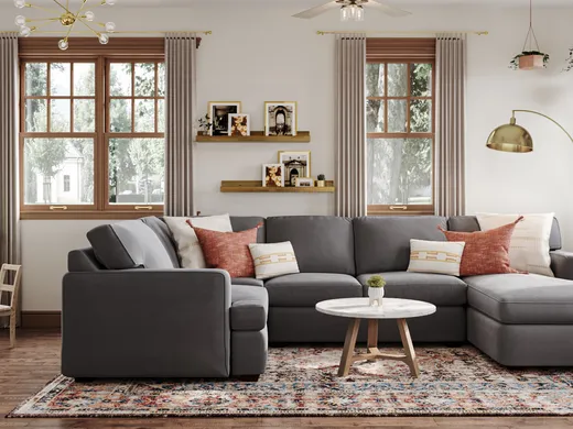 Living Room · Eclectic designed by Christina
