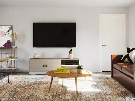 Living Room · Eclectic designed by Jennifer