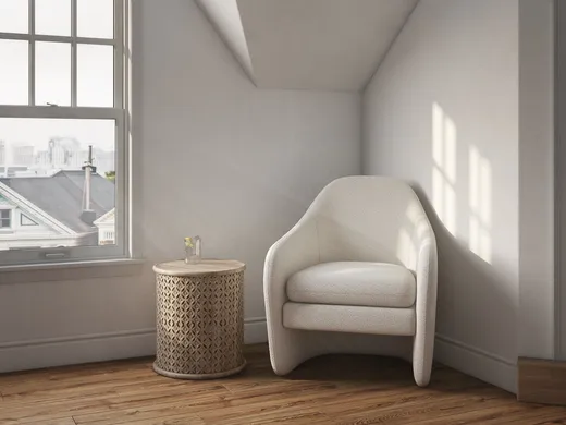 Living Room · Midcentury Modern designed by Shaun