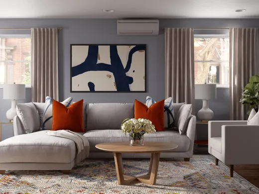 Living Room · Glam designed by Toussaint