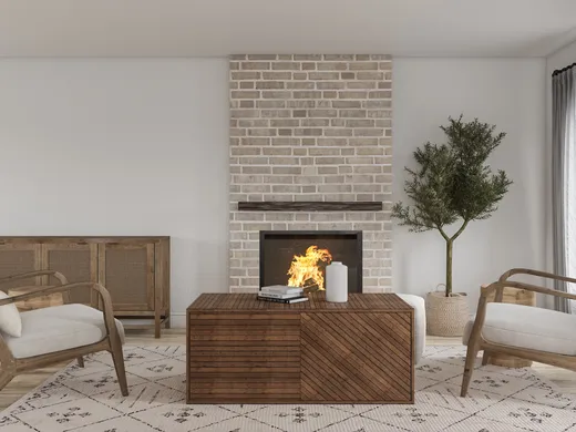 Living Room · Contemporary designed by Laura