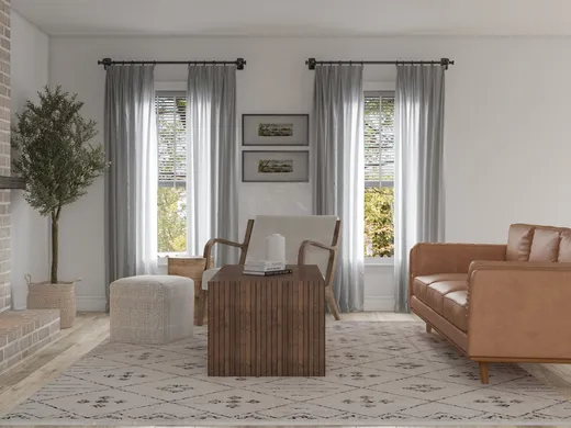 Living Room · Contemporary designed by Laura