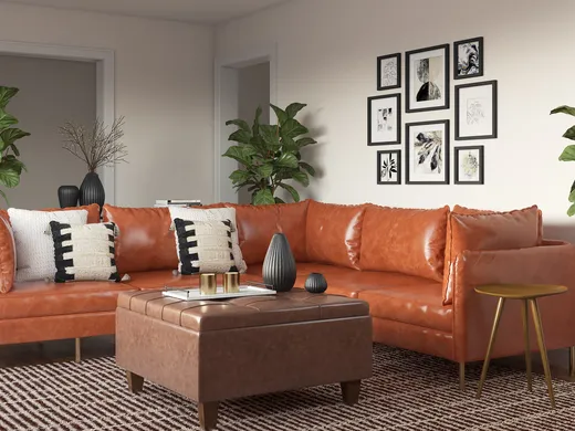 Living Room · Contemporary designed by Carla