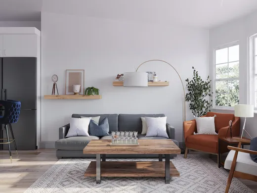 Living Room · Farmhouse designed by Alyssa
