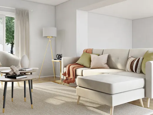 Living Room · Midcentury Modern designed by Gonzalo