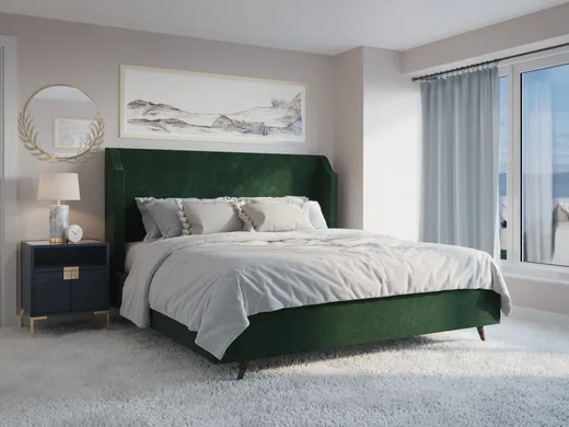 Bedroom · Glam designed by Mariana