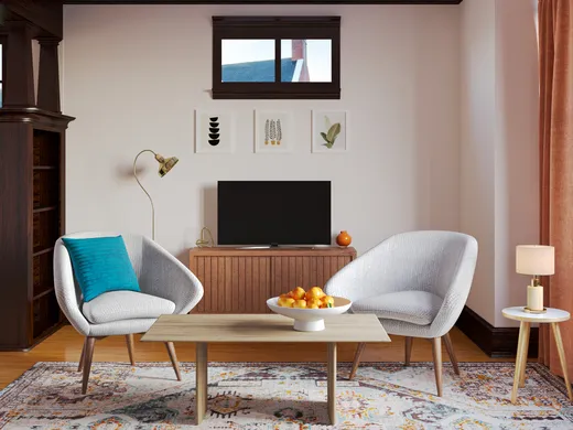 Living Room · Bohemian designed by Claire