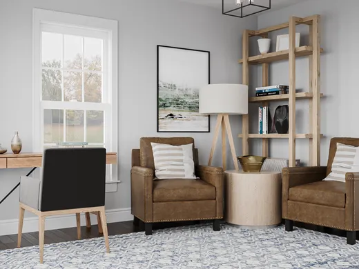 Office · Farmhouse designed by Mahreen
