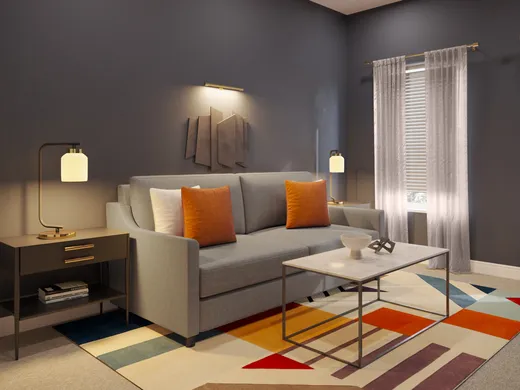Bedroom · Contemporary designed by Shereen
