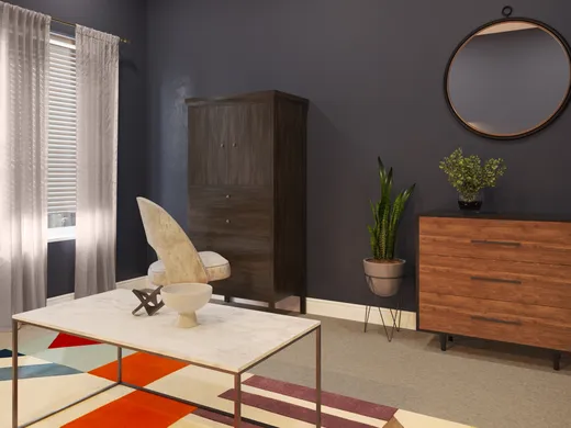 Bedroom · Contemporary designed by Shereen