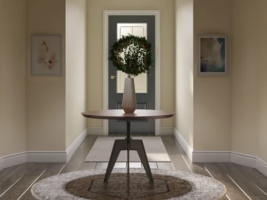 Entryway · Contemporary designed by Karen