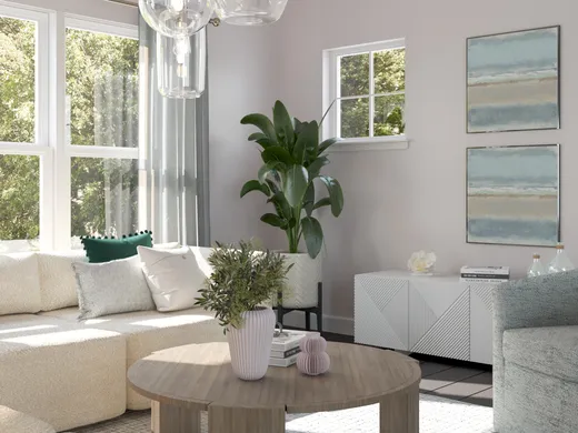 Living Room · Contemporary designed by Maria