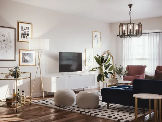 Living Room · Modern designed by Maria