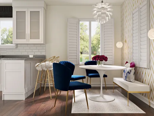 Dining Room · Eclectic designed by Jackie