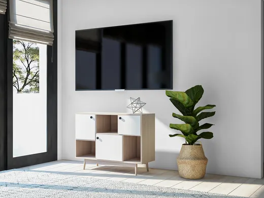 Living Room · Midcentury Modern designed by Jackie