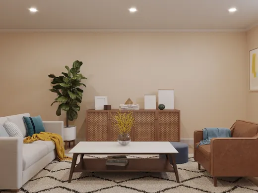 Living Room · Contemporary designed by Sarah