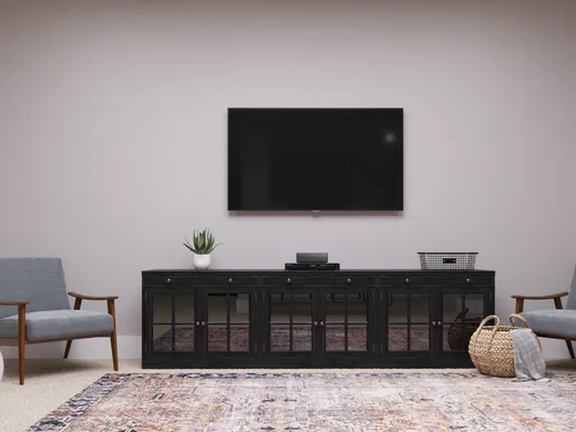 Living Room · Modern designed by Erin