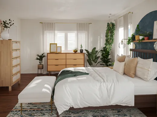 Bedroom · Bohemian designed by Christina