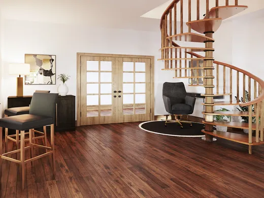 Living Room · Rustic designed by Mariel