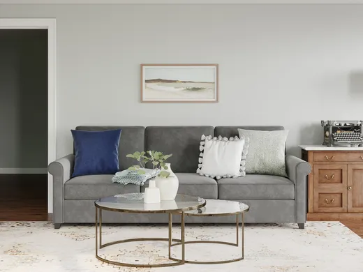 Living Room · Eclectic designed by Sarah