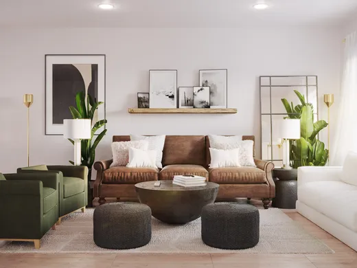 Living Room · Eclectic designed by Julio
