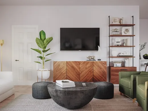 Living Room · Eclectic designed by Julio