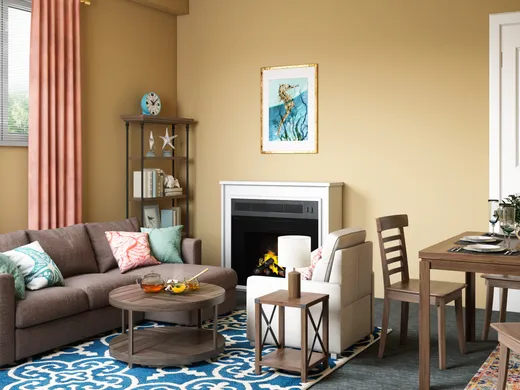 Living Room · Coastal designed by Amanda