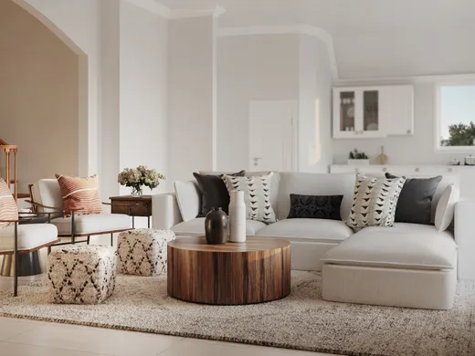 Living Room designed by Rebecca