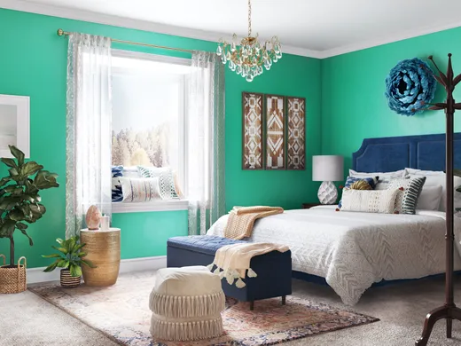 Bedroom · Eclectic designed by Carla