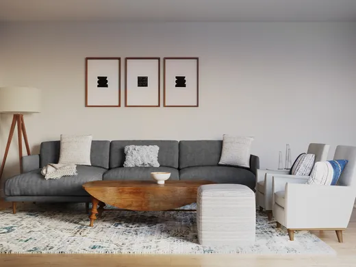 Living Room · Farmhouse designed by Allison