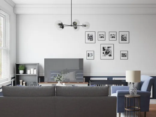 Living Room · Modern designed by Kaitlyn