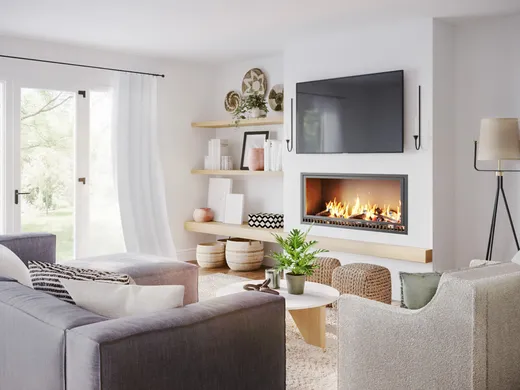 Living Room · Contemporary designed by Lisa