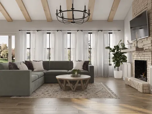 Living Room · Traditional designed by Jacqueline
