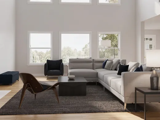 Living Room · Contemporary designed by Sarah