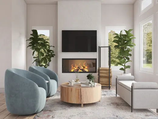 Living Room designed by Andrea